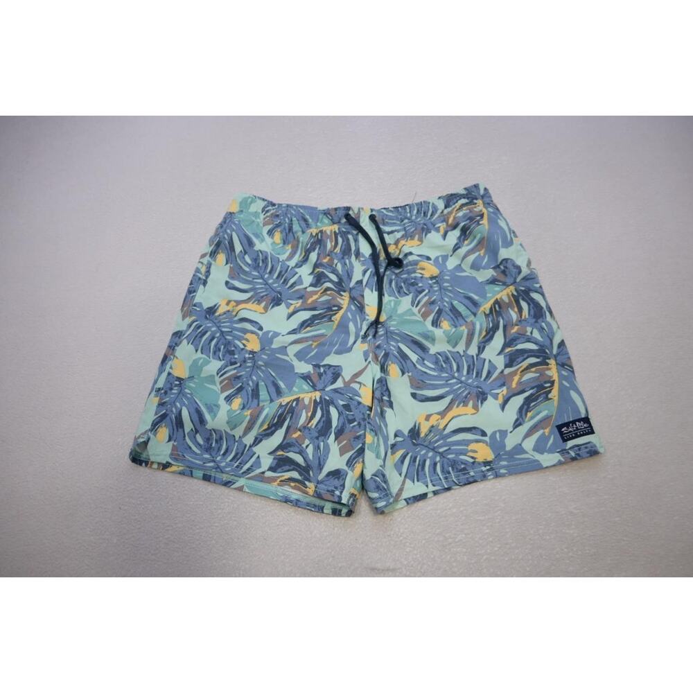 Salt Life Swim‎ Trunks Floral Netted Marlin Cargo Shorts Mens Size XL